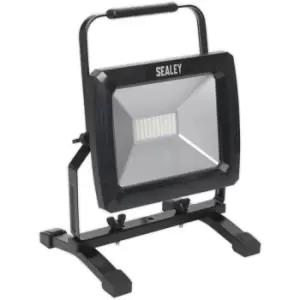 110V Portable Floodlight - 70W SMD LED - Aluminium Housing - 5600 Lumens