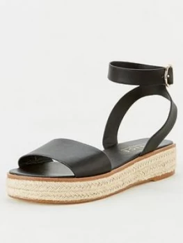 Office Mimoko Wedge Sandal - Black