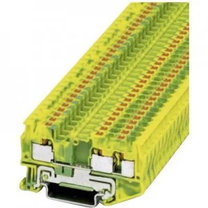 Phoenix Contact PT 4-TWIN-PE 3211780 Tripleport PG terminal Number of pins: 3 0.2 mm² 4 mm² Green, Yellow