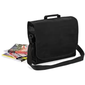 Quadra Plain Record / Messenger Bag (9 Litres) (black)