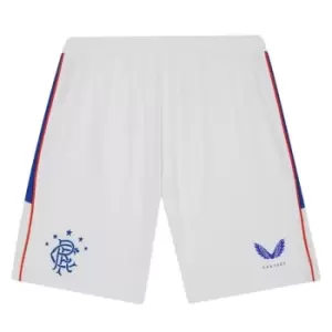 Castore Pro Home Rangers Shorts Juniors - White