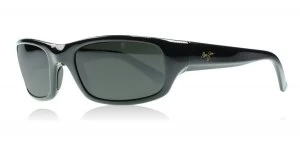 Maui Jim Stingray Sunglasses Gloss Black 103-02 Polariserade 56mm