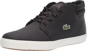 Lacoste Boys Infant Ampthill 0120 Chukka Boot, Black, Size 8 Younger