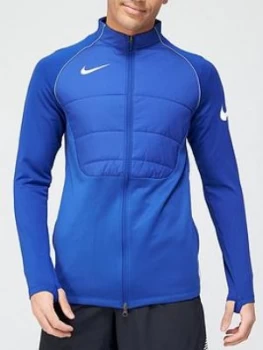 Nike Strike Padded Drill Top - Blue Size M Men