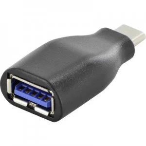 Ansmann USB 3.0 Adapter [1x USB-C plug - 1x USB 3.2 1st Gen port A (USB 3.0)] AK-300506-000-S