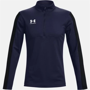 Under Armour Challenger Half Zip Midlayer Mens - Navy/White