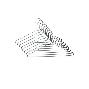 Robert Dyas Wire Hanger - 8 Pack