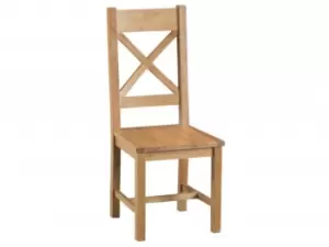 Kenmore Waverley Oak Cross Back Wooden Dining Chair