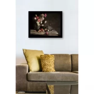 SC0731 Multicolor Decorative Framed MDF Painting