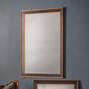 Peoria Mirror 74 x 102cm Black Black