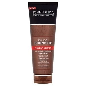 John Frieda Brilliant Brunette Visibly Deeper Shampoo 250ml