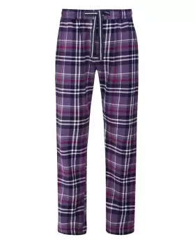 Cotton Traders Mens Loungewear Trousers in Purple