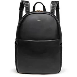 Falcon Laptop Backpack is0110 13.3" PU Faux Leather Black 31 x 13 x 40 cm