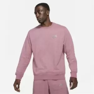 Nike Sportswear Sport Essentials+ Mens Semi-Brushed Crew Sweater - Pink