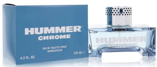 Hummer Chrome Eau de Toilette For Him 125ml