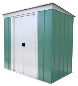 Arrow Pent Metal Garden Shed 6 x 4ft