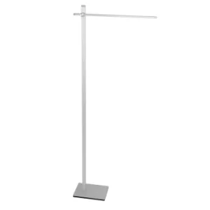 Location Task Floor Lamp Aluminum Brushed Matt, Plastic Matt