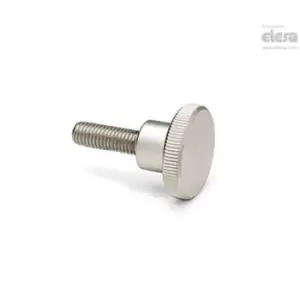 ELESA Knurled grip knob-DIN 464-M4-12-NI