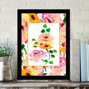 SC081922 Multicolor Decorative Framed MDF Painting