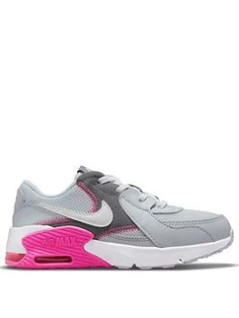 Nike Air Max Excee - White/Pink, Size 2