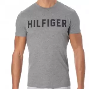 Tommy Hilfiger Organic Cotton Logo T-Shirt - Grey L