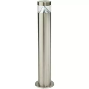 Endon Pyramid - Outdoor Bollard Light Stainless Steel IP44