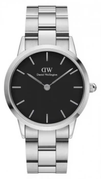 Daniel Wellington Iconic Link 36mm Stainless Steel Black Watch