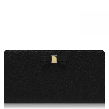 Ted Baker Zip Around Purse - black