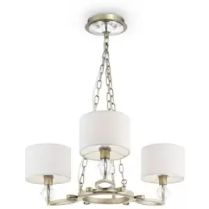 Maytoni Lighting - Luxe Chandelier Gold Antique, 3 Light, E14