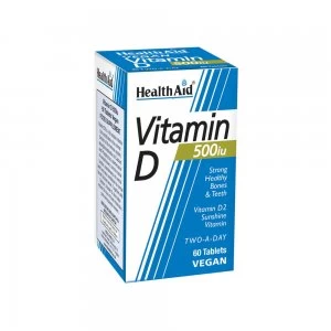 HealthAid Vitamin D 500iu Tablets