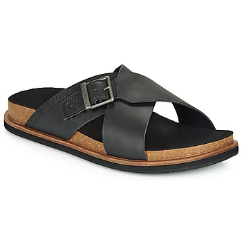 Timberland AMALFI VIBES CROSS SLIDE mens Mules / Casual Shoes in Black