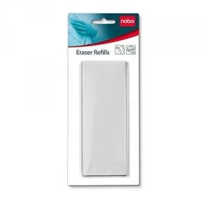 Nobo Whiteboard Eraser Refills Pack 10 30034AC