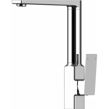 RAK Square Kitchen Sink Mixer Tap - Side Lever