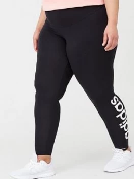 adidas Plus Essential Inc Tight - Black, Size 3X, Women