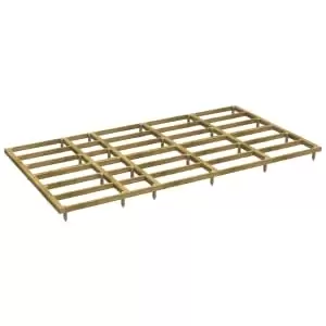 Power Sheds 18 x 10ft Pressure Treated Garden Building Base Kit