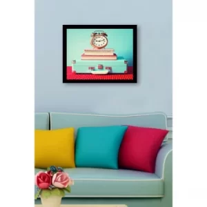 SC0634 Multicolor Decorative Framed MDF Painting