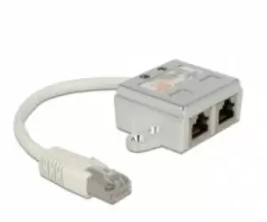 DeLOCK 65224 networking cable White 0.15 m