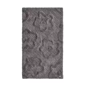 Ted Baker Magnolia Cotton Bath Mat - Charcoal