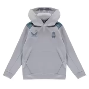 Castore England Cricket Hoodie Junior Boys - Blue