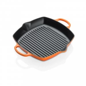 Le Creuset Signature Deep Square Grill 30cm Volcanic