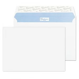 PREMIUM Office Envelopes C5 Peel & Seal 162 x 229mm Plain 120 gsm Ultra White Wove Pack of 500