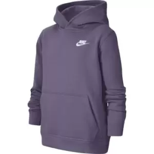 Nike Sportswear Club Pullover Hoodie Junior Boys - Purple