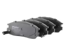 RIDEX Brake pad set 402B0291 Brake pads,Brake pad set, disc brake HYUNDAI,HONDA,MITSUBISHI,SANTAMO,ACCORD V (CE, CF),ACCORD IV (CB)