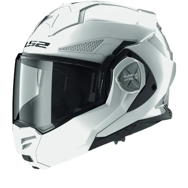 LS2 FF901 Advant X Solid White 06 Modular Helmet Size S