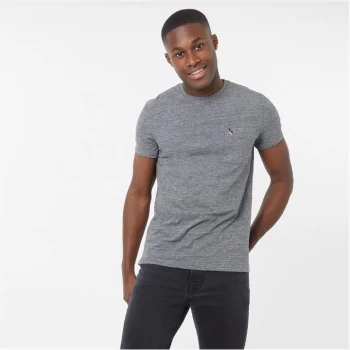 Jack Wills Ayleford Logo T-Shirt - Grey Marl