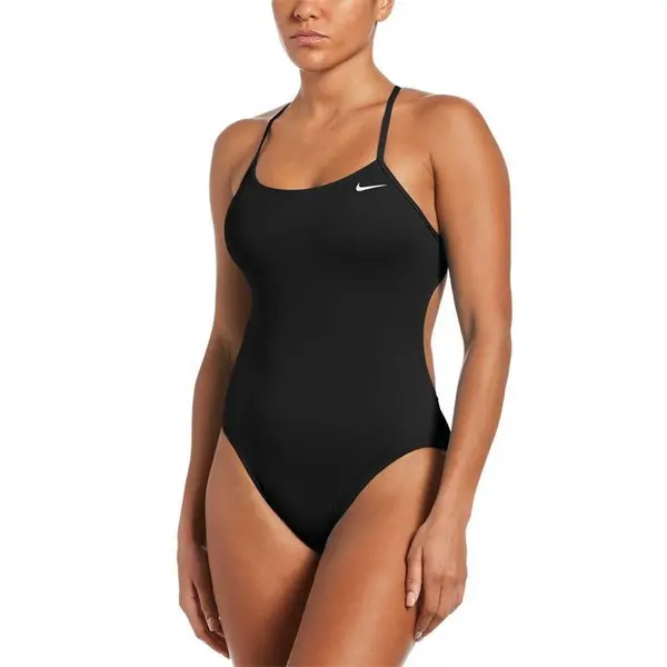 Nike Cut Out Swimsuit Womens - Black 16