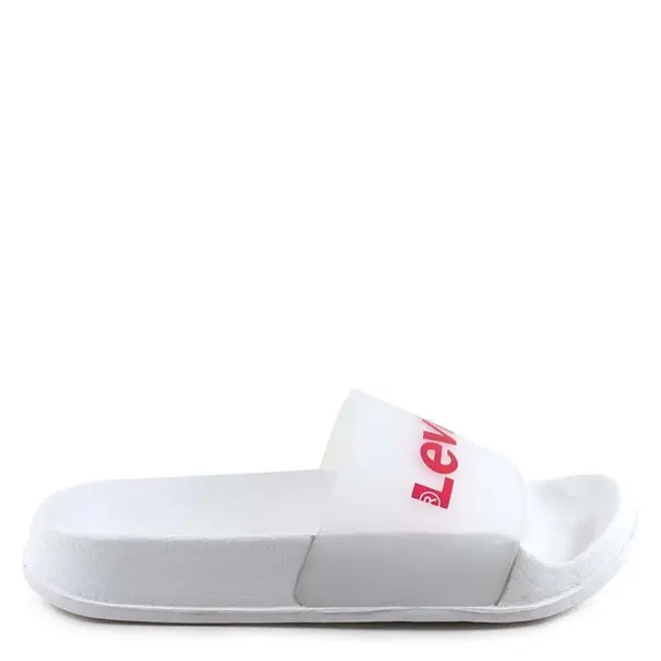 Levis Levis Sportswear Sliders - White C10.5