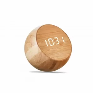 Gingko Tumbler Click Clock Bamboo