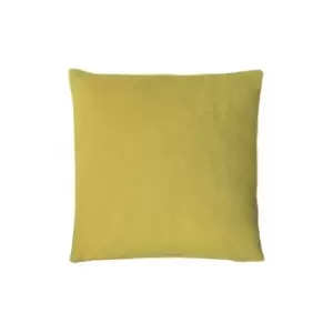 Furn Kobe Velvet Cushion Cover (One Size) (Ochre Yellow) - Ochre Yellow