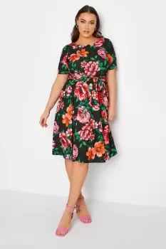 Floral Skater Dress